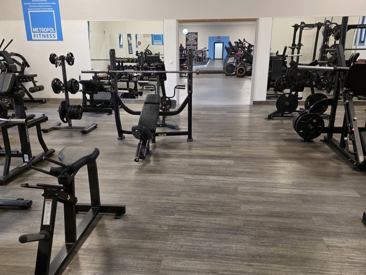 Ger&auml;tepark im Metropol Fitness N&uuml;rnberg