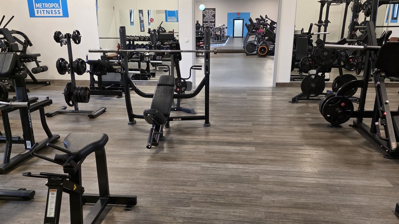Kraftbereich im Metropol Fitness N&uuml;rnberg